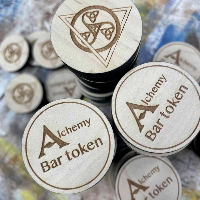 Alchemy Bar Tokens by Toasted Maple